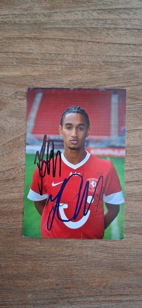 Spelerskaart met handtekening; Jerson Cabral # FC Twente, Verzamelen, Sportartikelen en Voetbal, Ophalen of Verzenden, Nieuw, F.C. Twente