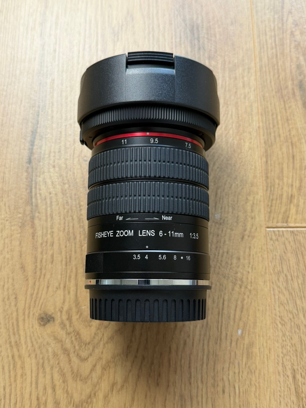 Meike MK 6-11mm f/3.5 Fish Eye Canon EF, Overige merken, 6 mm, Fisheye-lens, Ophalen of Verzenden