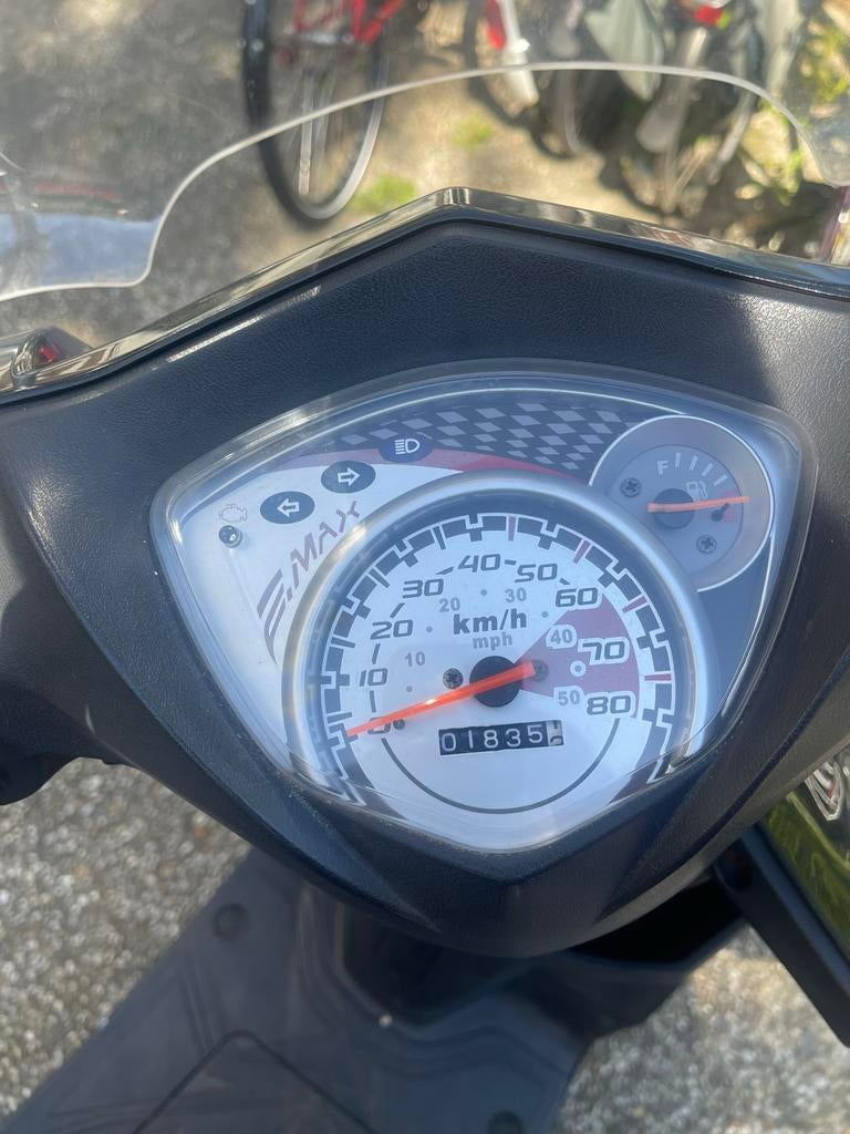 AGM Brash50 Scooter - Zwart, Goed Onderhouden, Zo goed als nieuw, Benzine, Ophalen, Overige merken