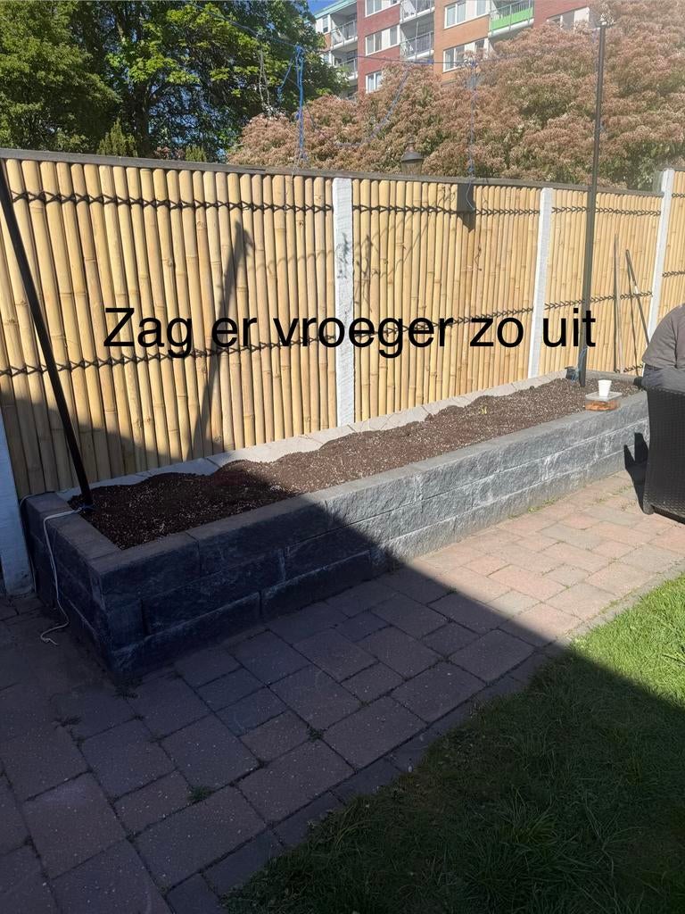 Stenen voor plantenbak of border (10x15x60 cm), Tuin en Terras, Grind, Keien en Split, Ophalen, Overige materialen, Gebruikt, Overige typen