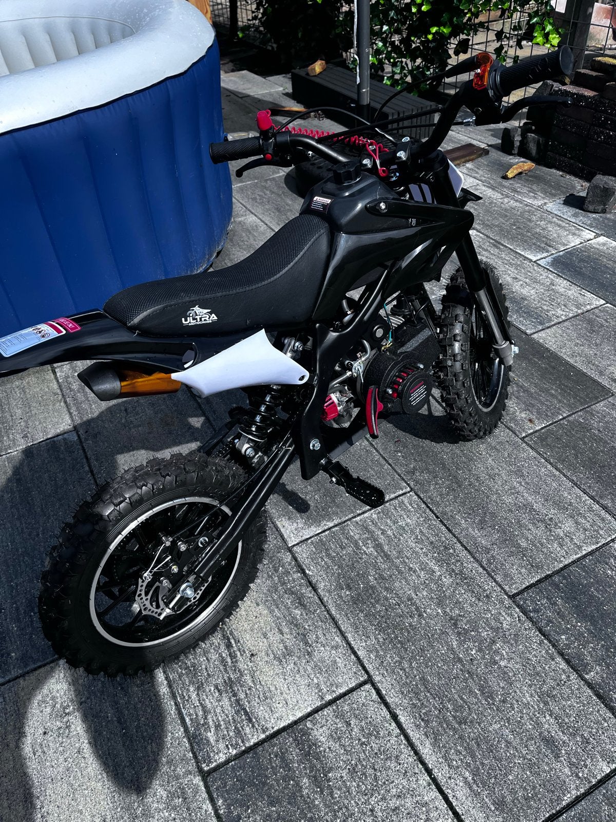nieuwe minicrosser - Ultra Cross, Fietsen en Brommers, Minibikes, Midibikes en Pitbikes, Ophalen, Nieuw, 49 cc, Schijfrem
