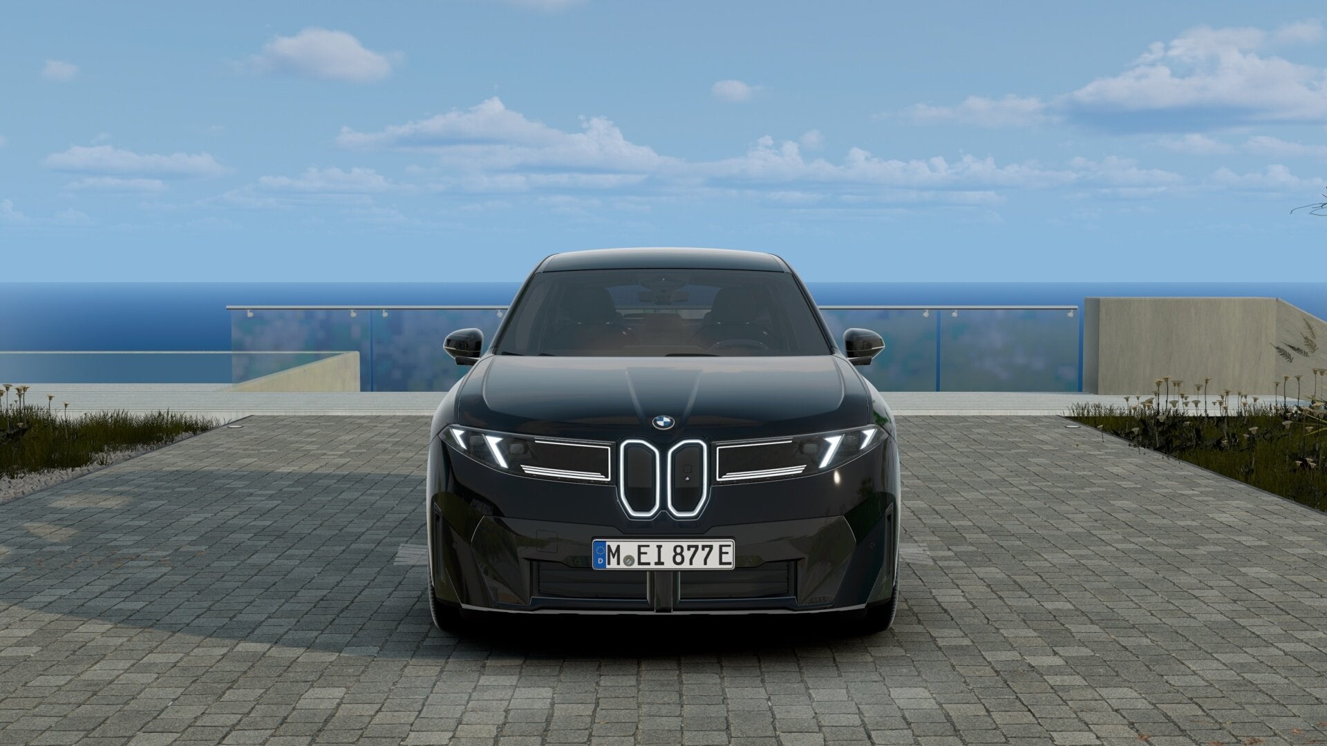 BMW iX3 40 eDrive M Sport / Panoramadak / Trekhaak / Multifu, Automaat, Dealer onderhouden, Achterwielaandrijving, Zwart