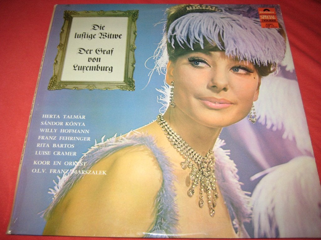2 LPs,Die lustige Witwe/Der Graf von Luxemburg/Blume von Haw, LP, Opera of Operette, Ophalen of Verzenden, Zo goed als nieuw