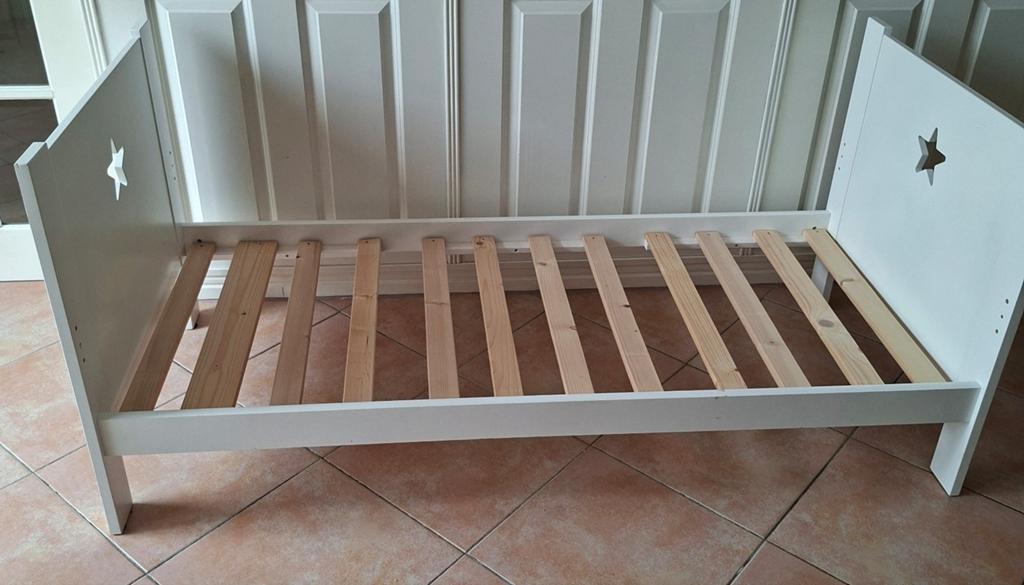 Kinderbed 160x70 cm met lattenbodem, Kinderen en Baby's, Kinderkamer | Bedden, Ophalen, Gebruikt, 70 tot 85 cm, 140 tot 160 cm