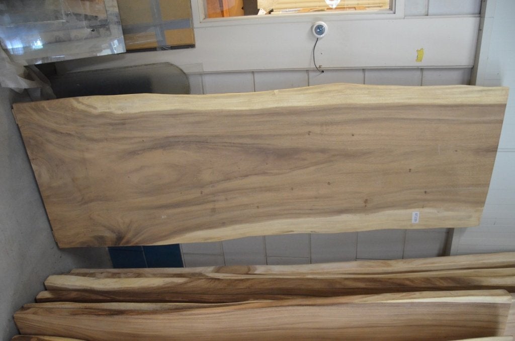 Boomstamtafel 250 cm suar -BT 239 - 2,5 meter boomstamtafel, Overige houtsoorten, Ophalen of Verzenden, Vijf personen of meer