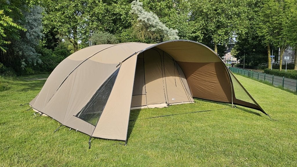 Zo goed als nieuwe Falco Steenarend 5800 tent, Ophalen, Zo goed als nieuw, Tot en met 4