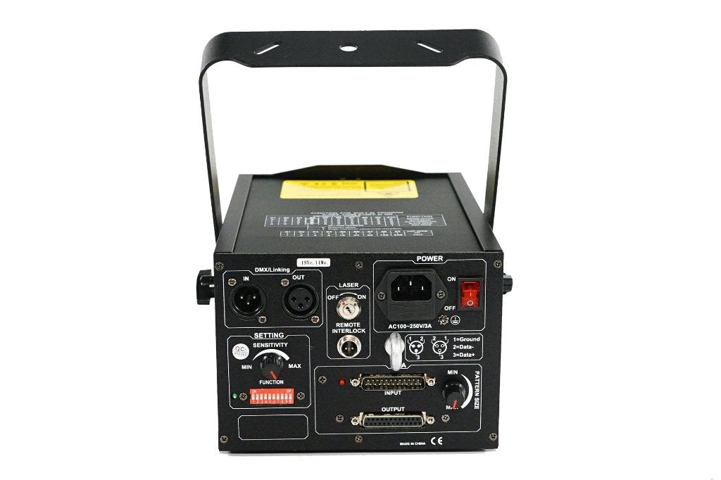 FOS 1000RGB Laser Hoogwaardige RGBlaser met 25 KPPS scanners, Geluidgestuurd, ., Nieuw, Ophalen of Verzenden