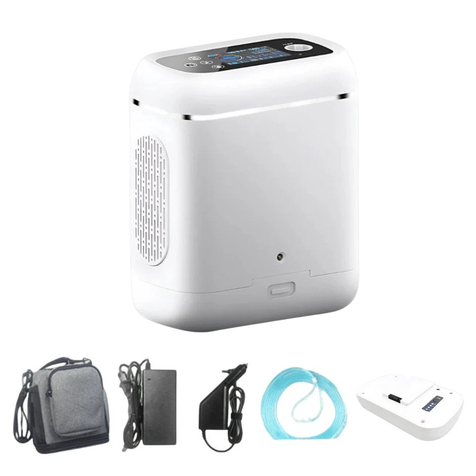 Draagbare Zuurstofconcentrator 1–5L Mobiel Zuurstofapparaat, Diversen, Verzenden, Nieuw