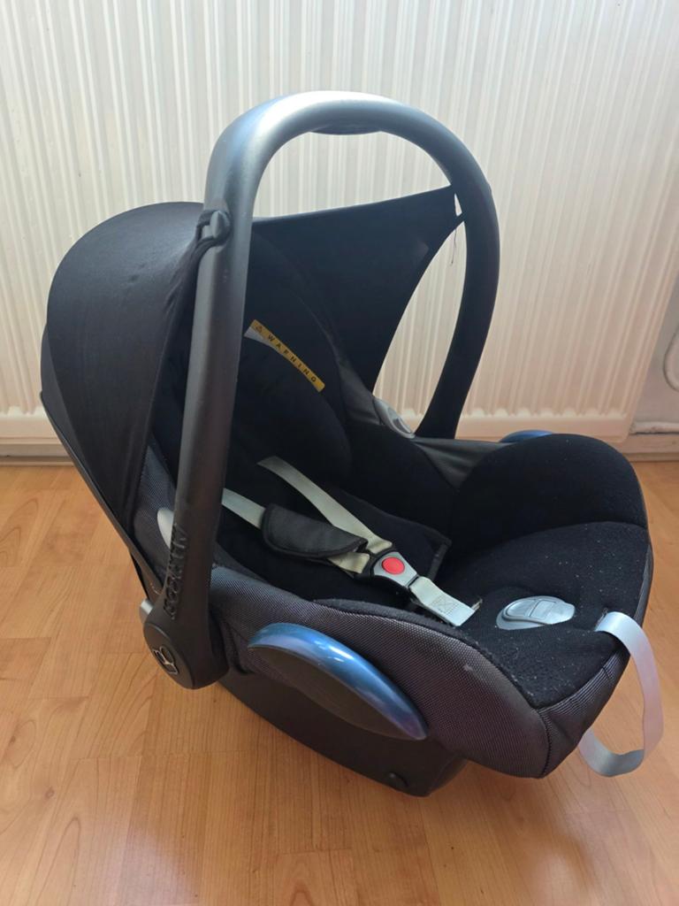 Maxicosi dekentje en voetenzak compleet set baby newborn, Verstelbare rugleuning, Autogordel, Ophalen of Verzenden, Zo goed als nieuw