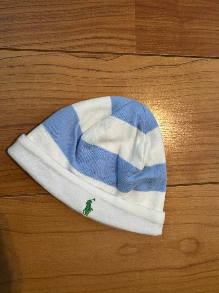 Ralph Lauren mutsje 3-6 maanden, Jongetje of Meisje, Ophalen of Verzenden, Zo goed als nieuw, Maat 68