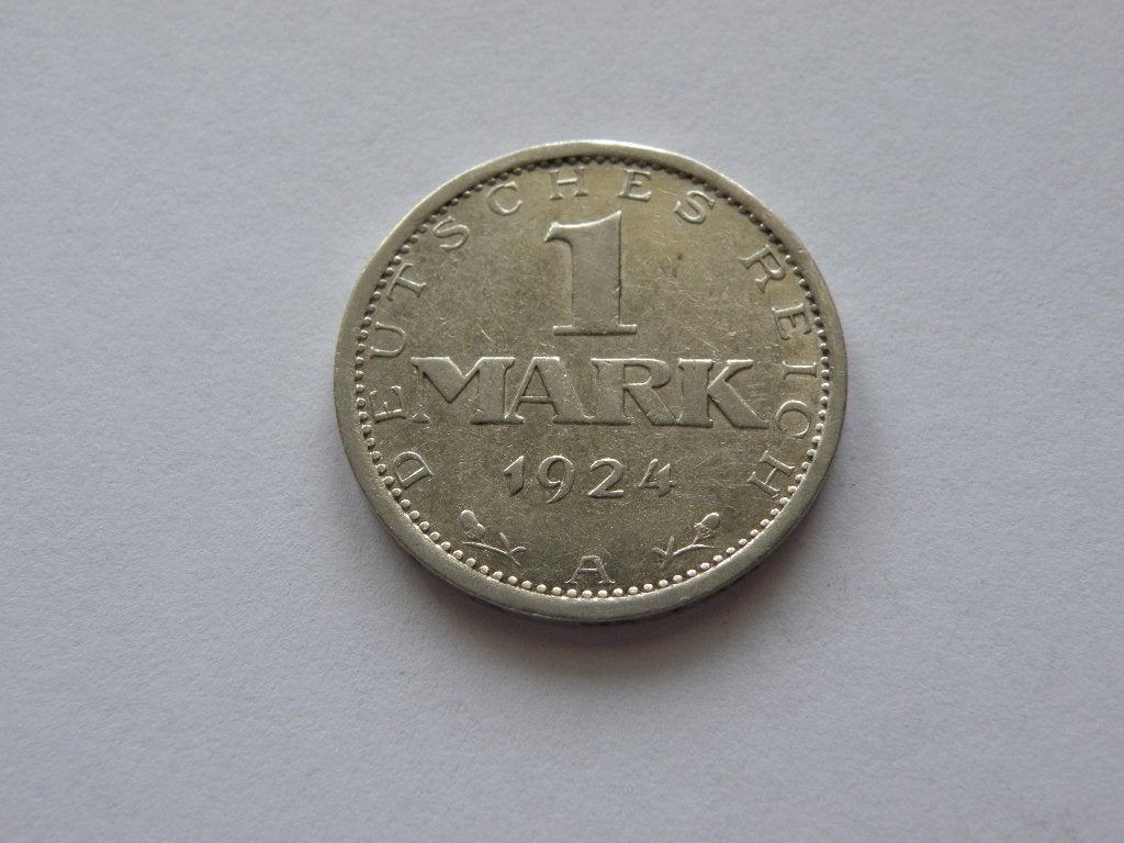 Duitsland 1 Mark 1924, Verzenden, Duitsland, Losse munt