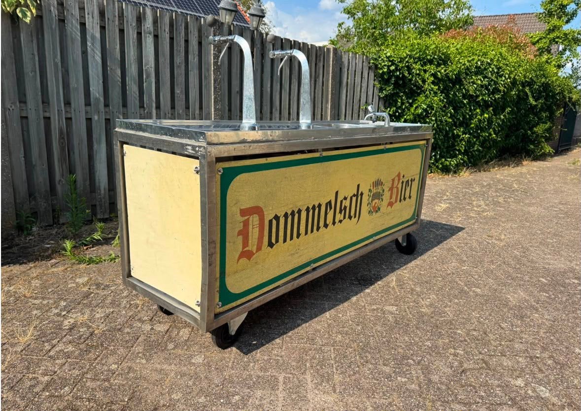 Mobiele biertap, Ophalen