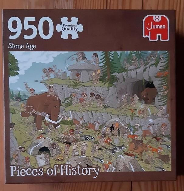 Pieces of History, De Steentijd, De Piraten, met posters, Ophalen of Verzenden, 500 t/m 1500 stukjes, Zo goed als nieuw, Legpuzzel