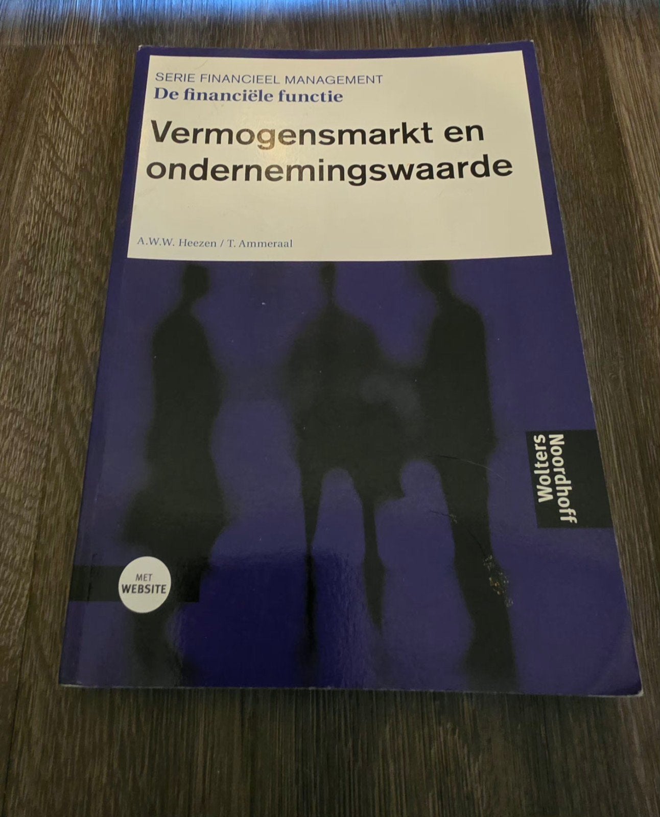 Vermogensmarkt en ondernemingswaarde - Heezen, Boeken, Gelezen, Ophalen of Verzenden, Gamma, A.W.W. Heezen / T. Ammeraal