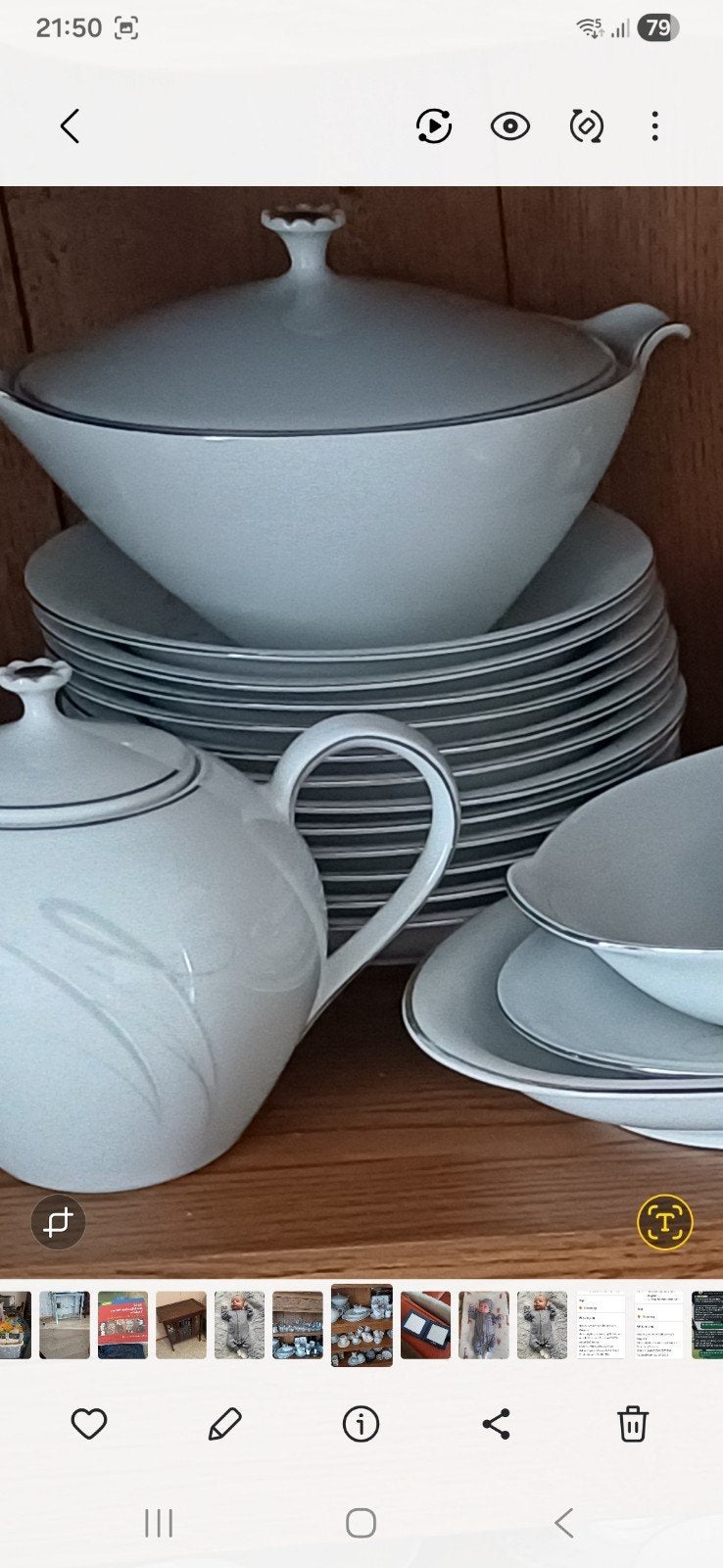 compleet servies, Antiek en Kunst, Ophalen