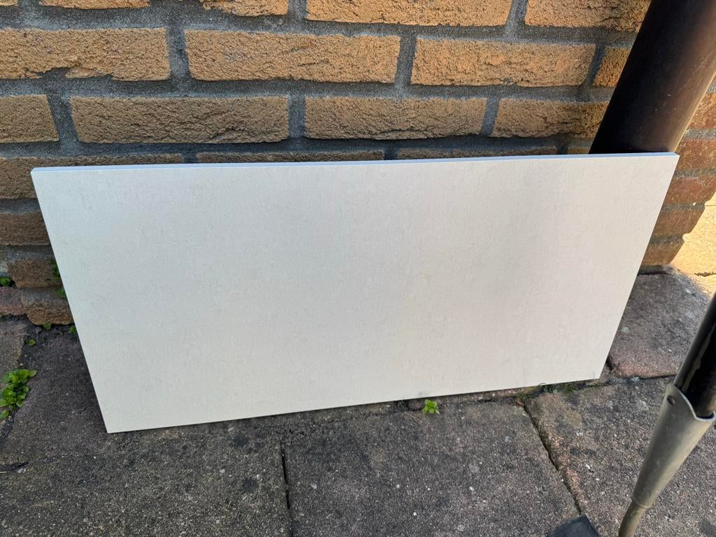 Beige Vloertegels Badkamer 60x30 cm - 55 stuks, Doe-het-zelf en Verbouw, Tegels, Ophalen, 60 cm of meer, Keramiek, Nieuw