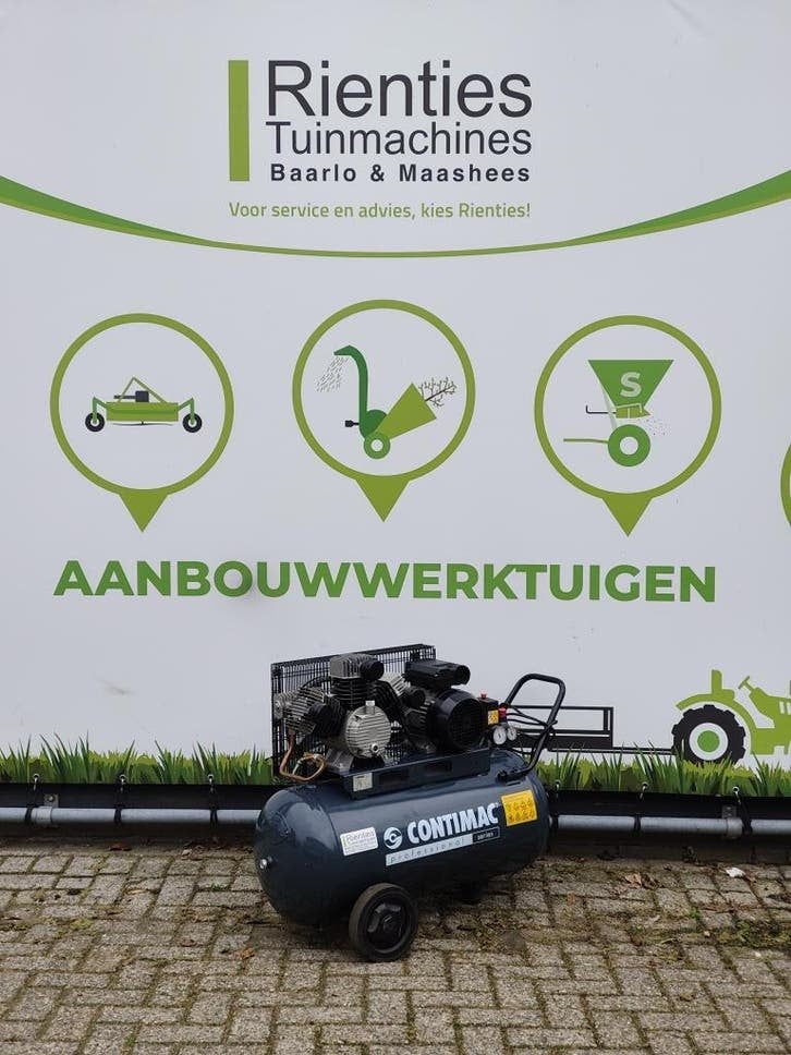 Contimac P60CV3/100 / 503/10/100 W compressor, Doe-het-zelf en Verbouw, Compressors, Gebruikt, 400 tot 800 liter/min, Niet ingevuld