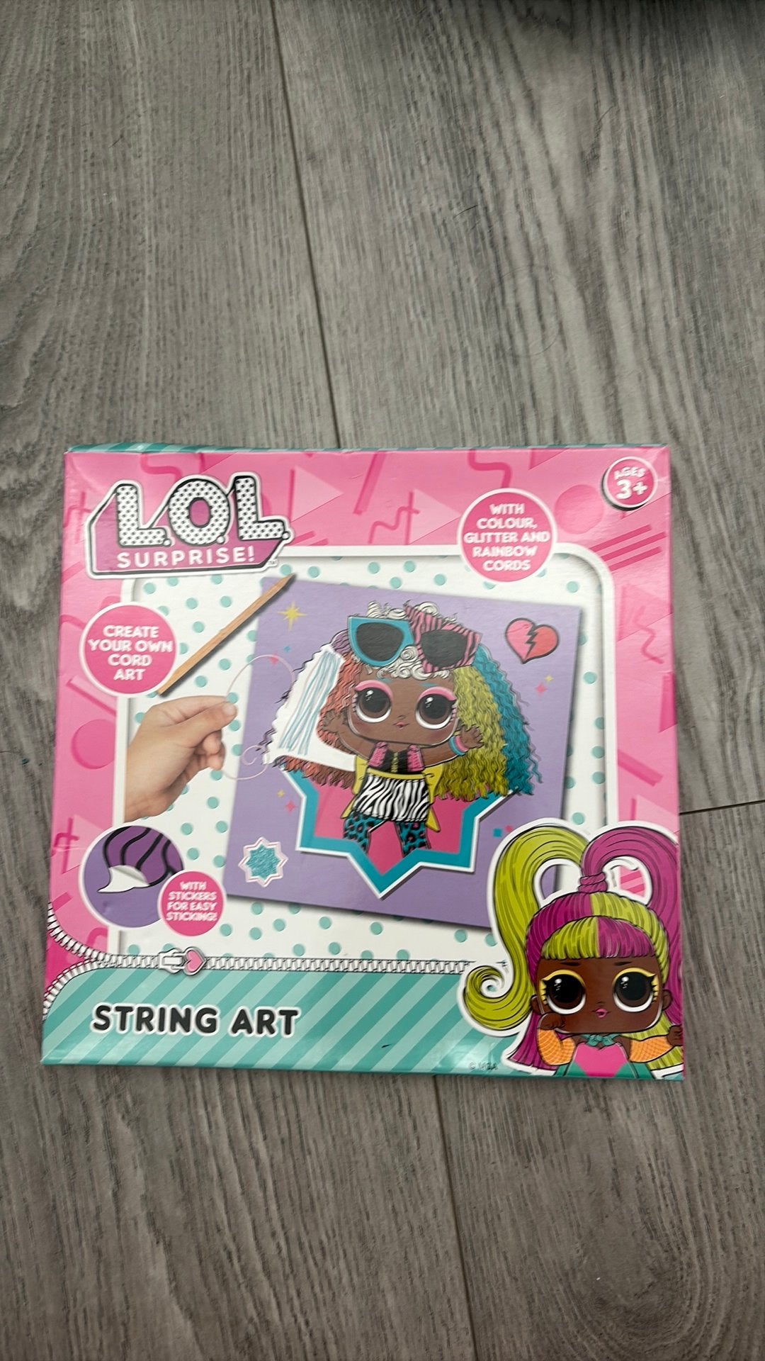 LOL suprise string art., Ophalen of Verzenden, Meer dan 50 stukjes, Zo goed als nieuw, 6 jaar of ouder
