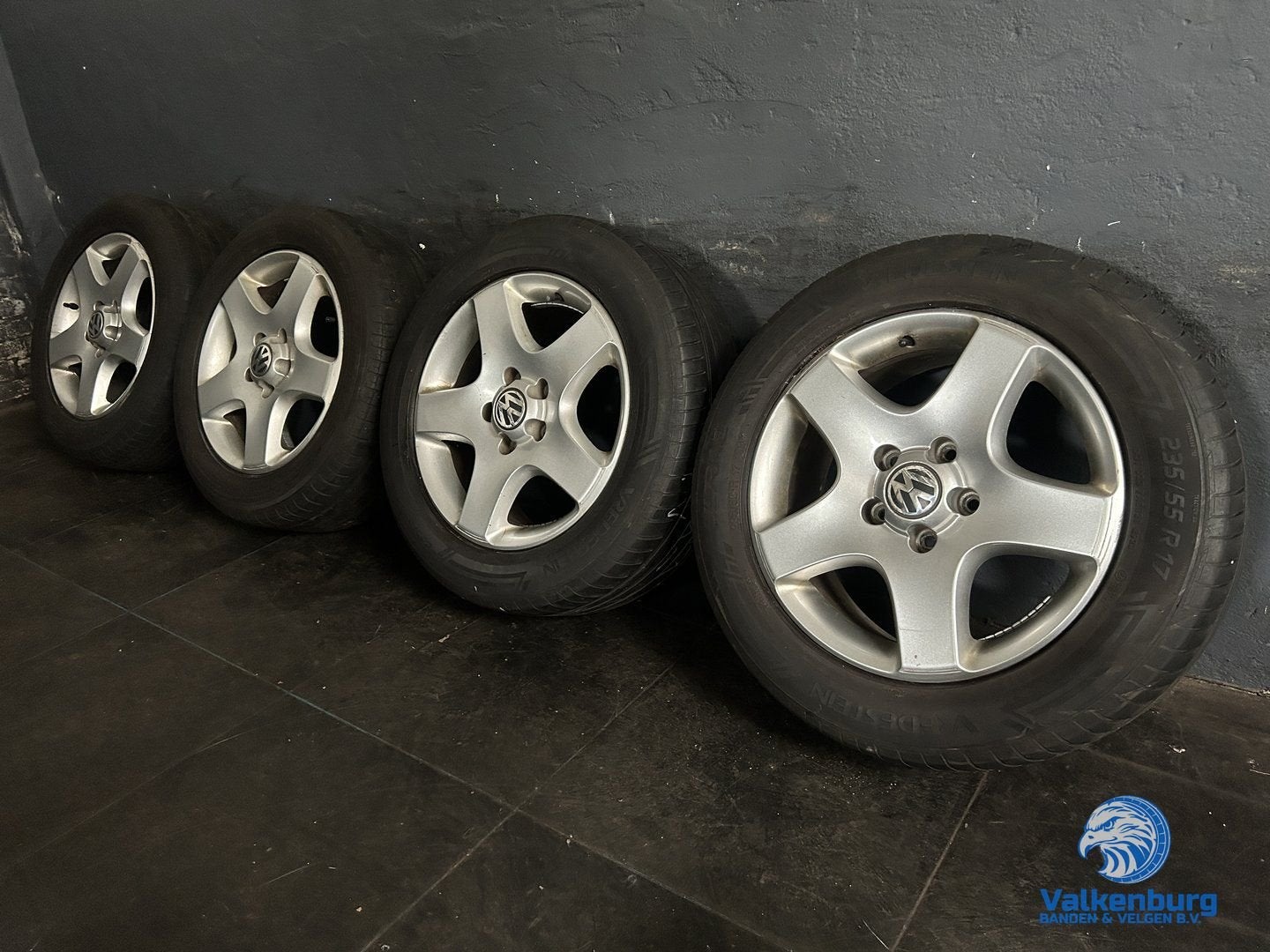 6mm! Originele VW Transporter T5 GP T6 T6.1 T7 Multivan Bull, -, -, Banden en Velgen, 17 inch