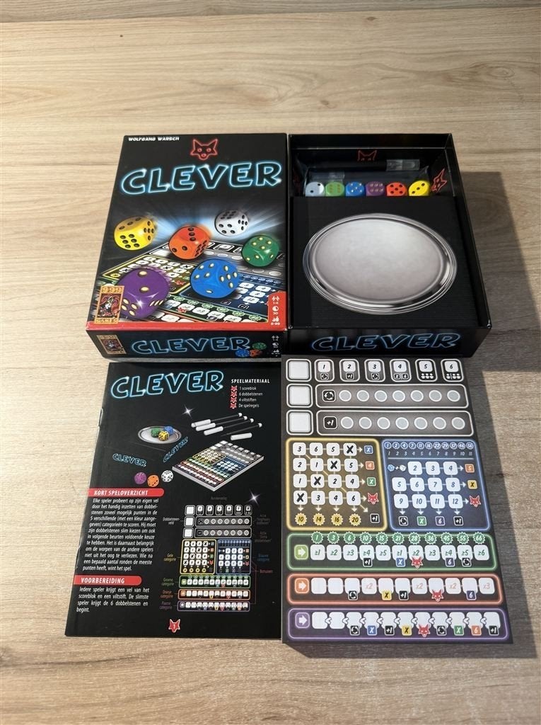 Clever - 999 games - S7005, Ophalen of Verzenden, Zo goed als nieuw