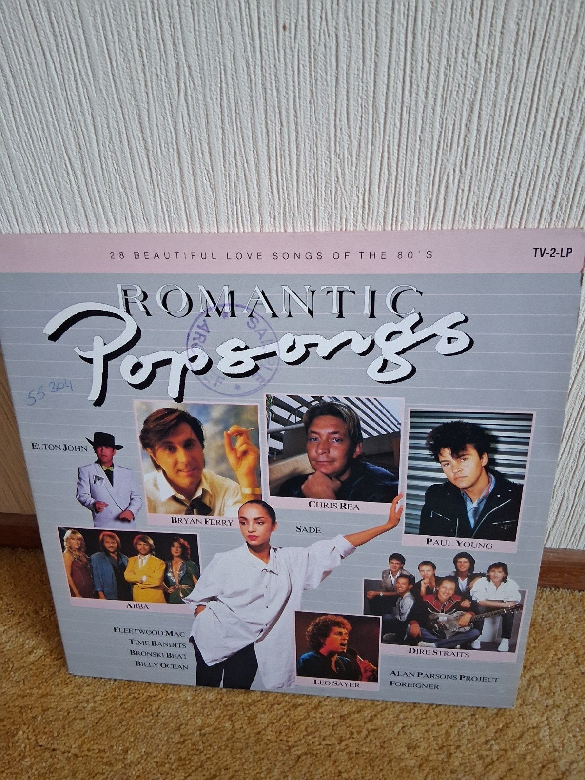 Romantic Popsongs - 28 Beautiful Love Songs of the 80's, Gebruikt, 1980 - 1989, Inclusief binnenhoes, Ophalen of Verzenden