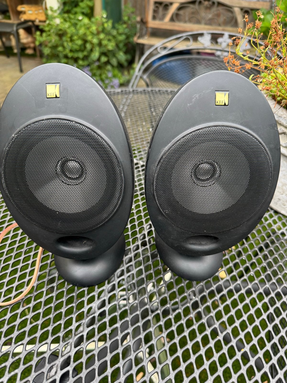 KEF KHT HTS2001 Satelliet Speakers - 100 Watt, Overige merken, Gebruikt, Ophalen of Verzenden, 60 tot 120 watt