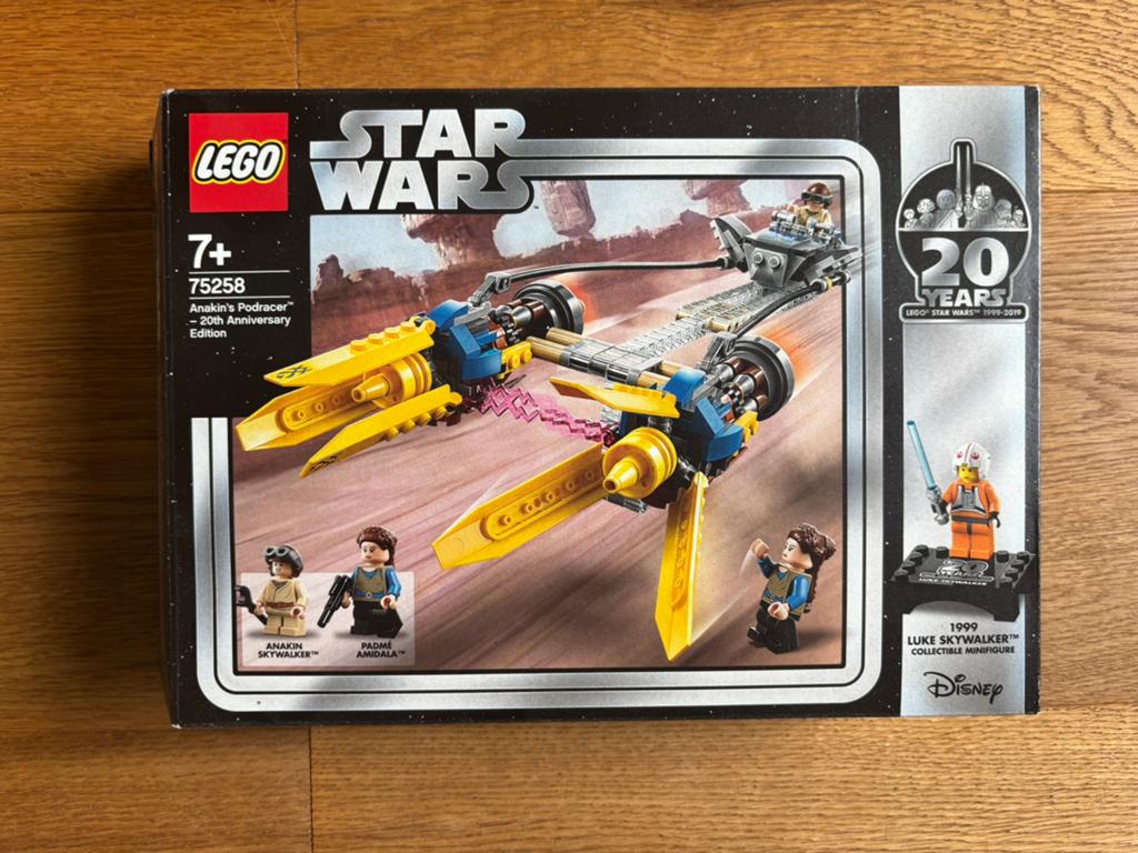 Lego Star Wars 75258 Anakin's Podracer 20th Anniversary, Gebruikt, Star Wars, Lego, Ophalen of Verzenden