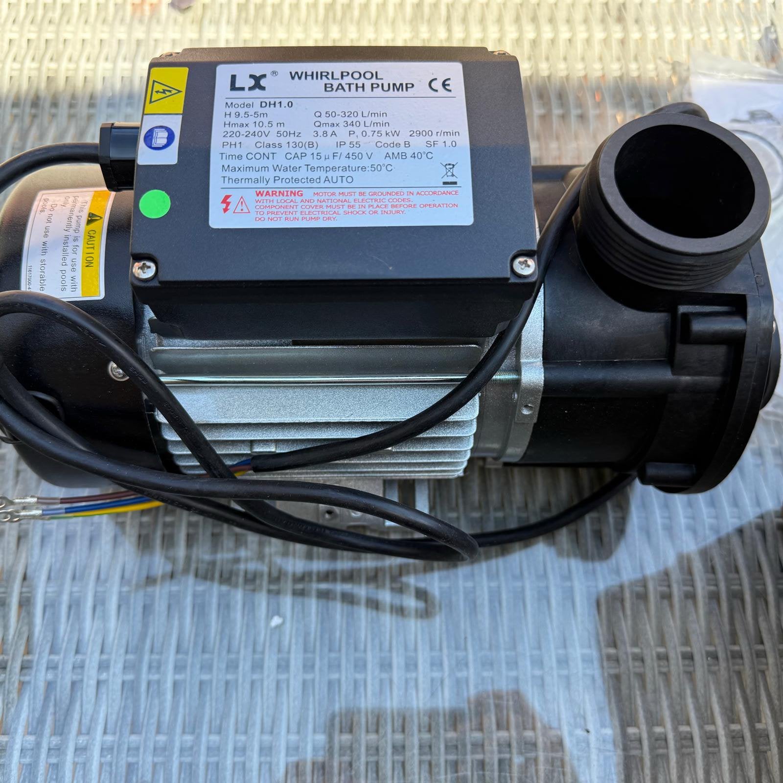 Whirlpool badpomp DH1.0 nieuw in doos, Ophalen of Verzenden, Nieuw, Zwembadpomp