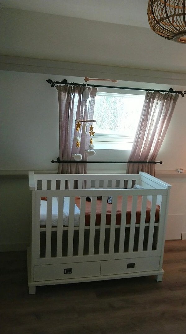 3-delige babykamer Ledikant Commode Kledingkast, Ophalen, Gebruikt, Jongetje of Meisje
