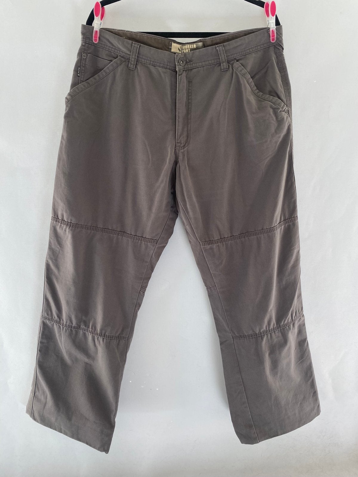 Angelo Litrico worker broek grijs – maat 38/32, Ophalen of Verzenden, Zo goed als nieuw, Grijs, W40 - W42 (confectie 56/58)