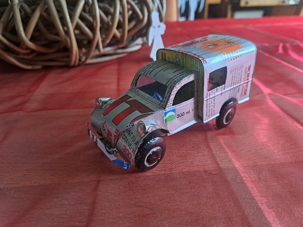 Blikken 2cv,besteleend (Z238-39), Ophalen of Verzenden, Zo goed als nieuw, Overige