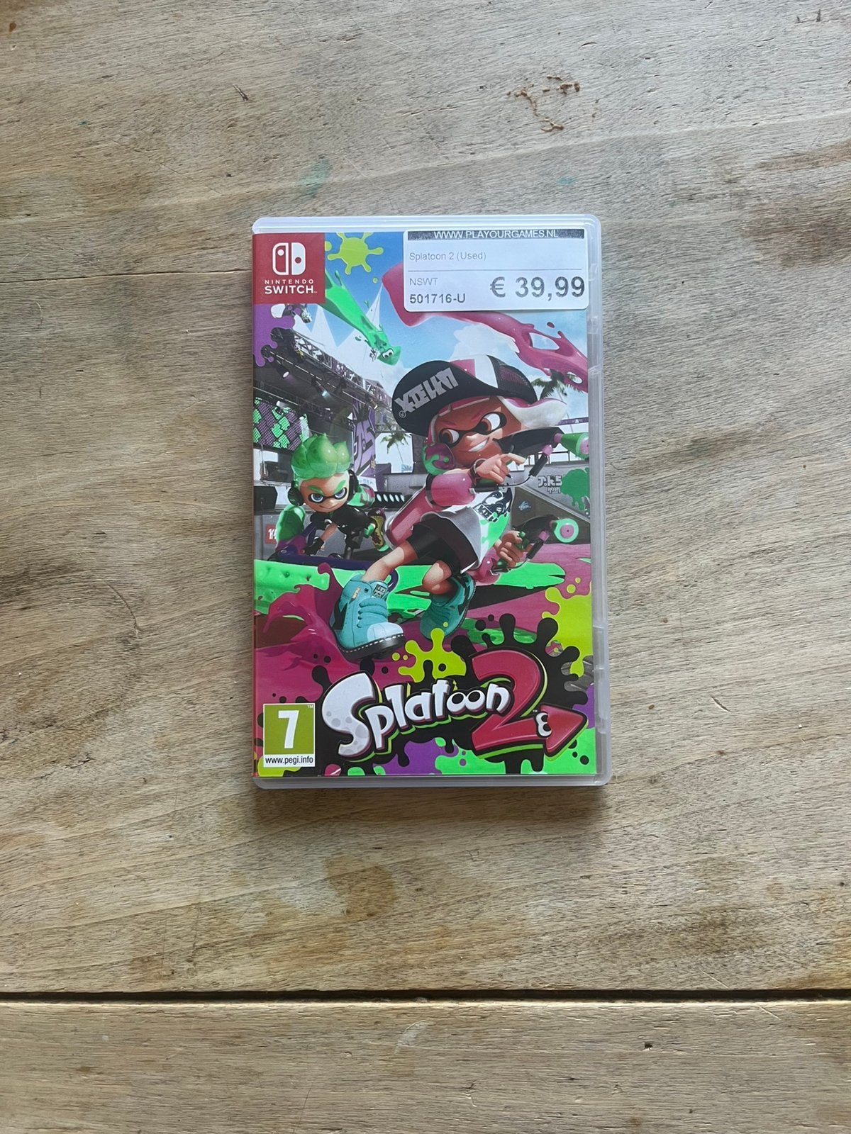 Splatoon 2, Spelcomputers en Games, Avontuur en Actie, Ophalen of Verzenden, Zo goed als nieuw, 3 spelers of meer