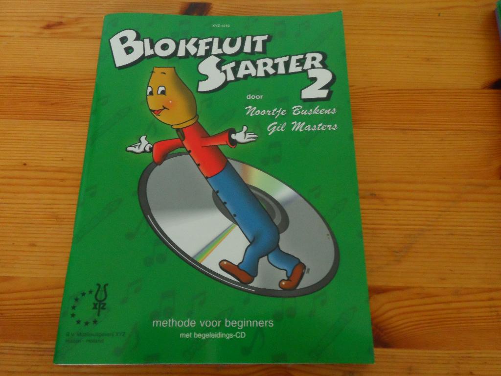 Flute a Bec Starter 1 / Blokfluit starter 2 - buskens, Muziek en Instrumenten, Bladmuziek, Nieuw, Ophalen of Verzenden, Blokfluit