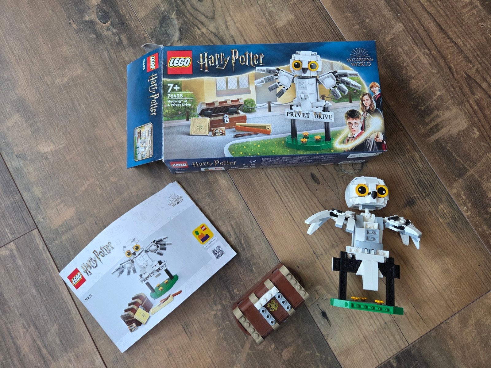 LEGO Harry Potter 76425 Hedwig op Ligusterlaan 4, Ophalen of Verzenden, Zo goed als nieuw