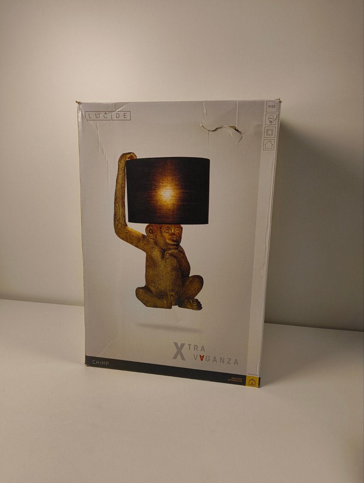 Lucide Chimp Tafellamp - Nieuw in doos, Info@lucide.be, Kunststof, E14 (klein), Nieuw