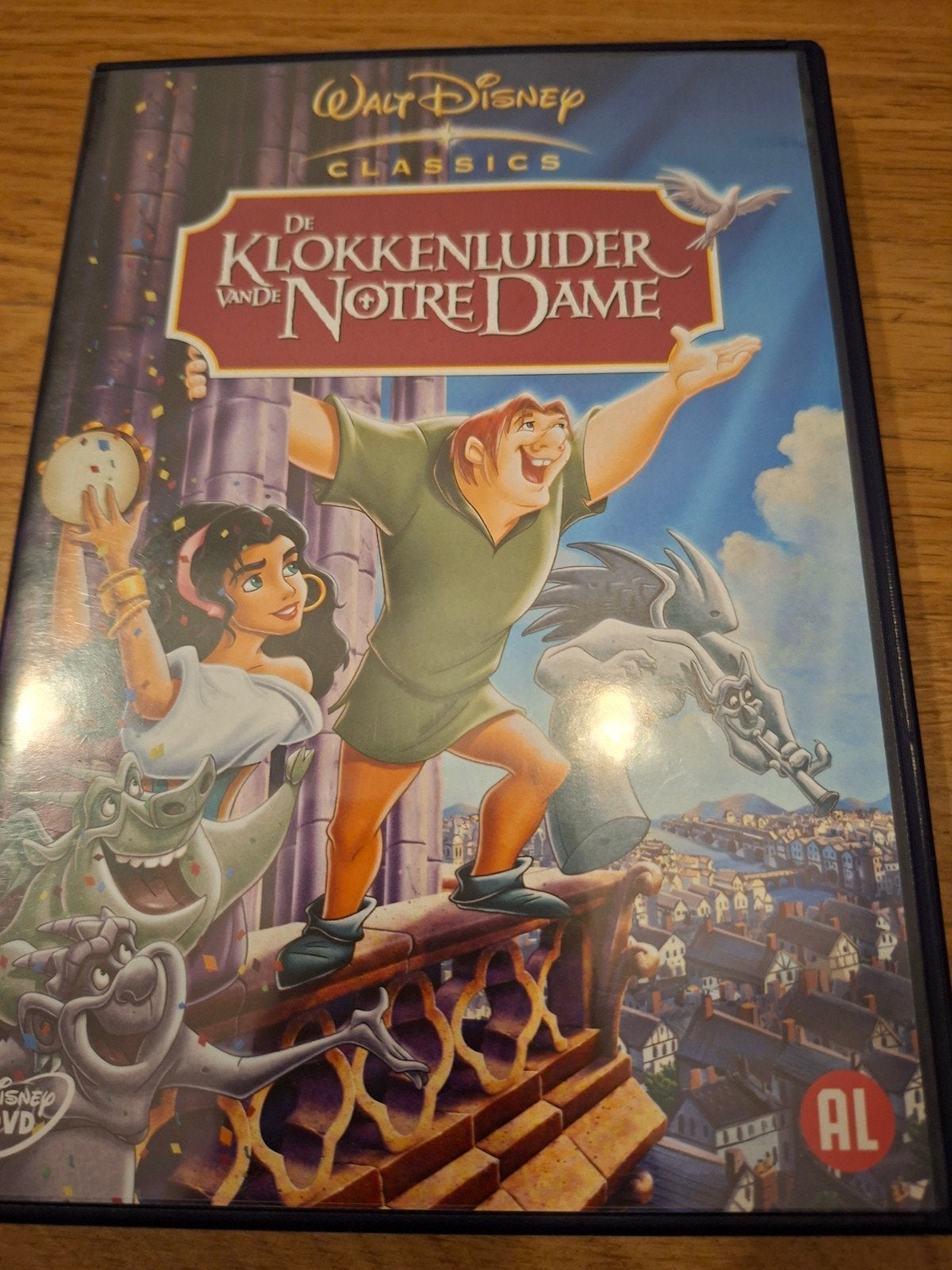 De Klokkenluider van de Notre Dame - Disney Classic DVD, Gebruikt, Inclusief doosje, Ophalen of Verzenden, Italiaans