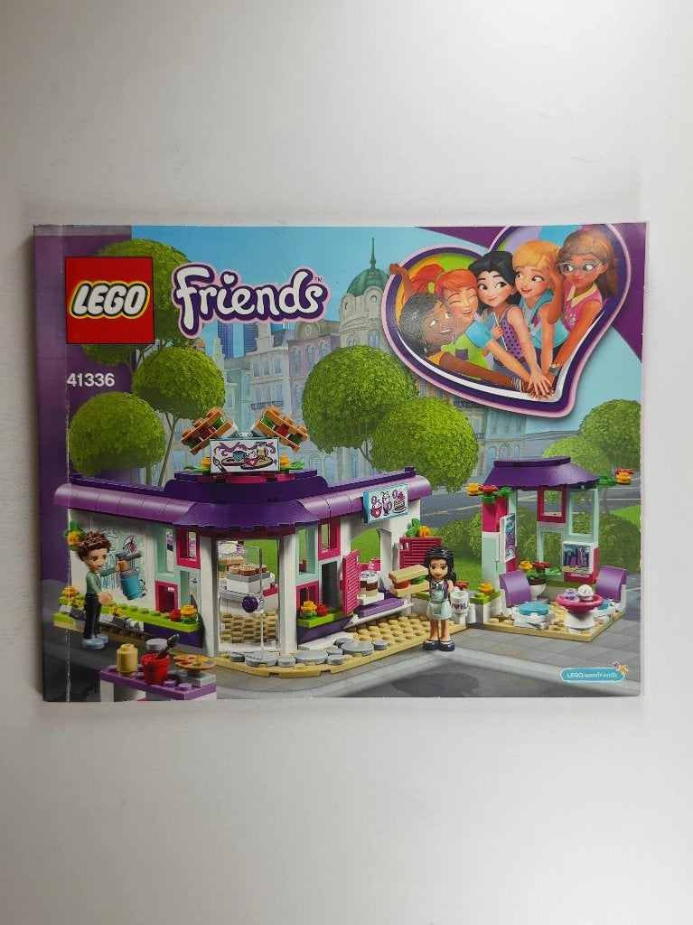 LEGO Friends 41336 (Instructions) Emma's Art Café {Cafe}, Gebruikt, Lego, Overige typen, Friends