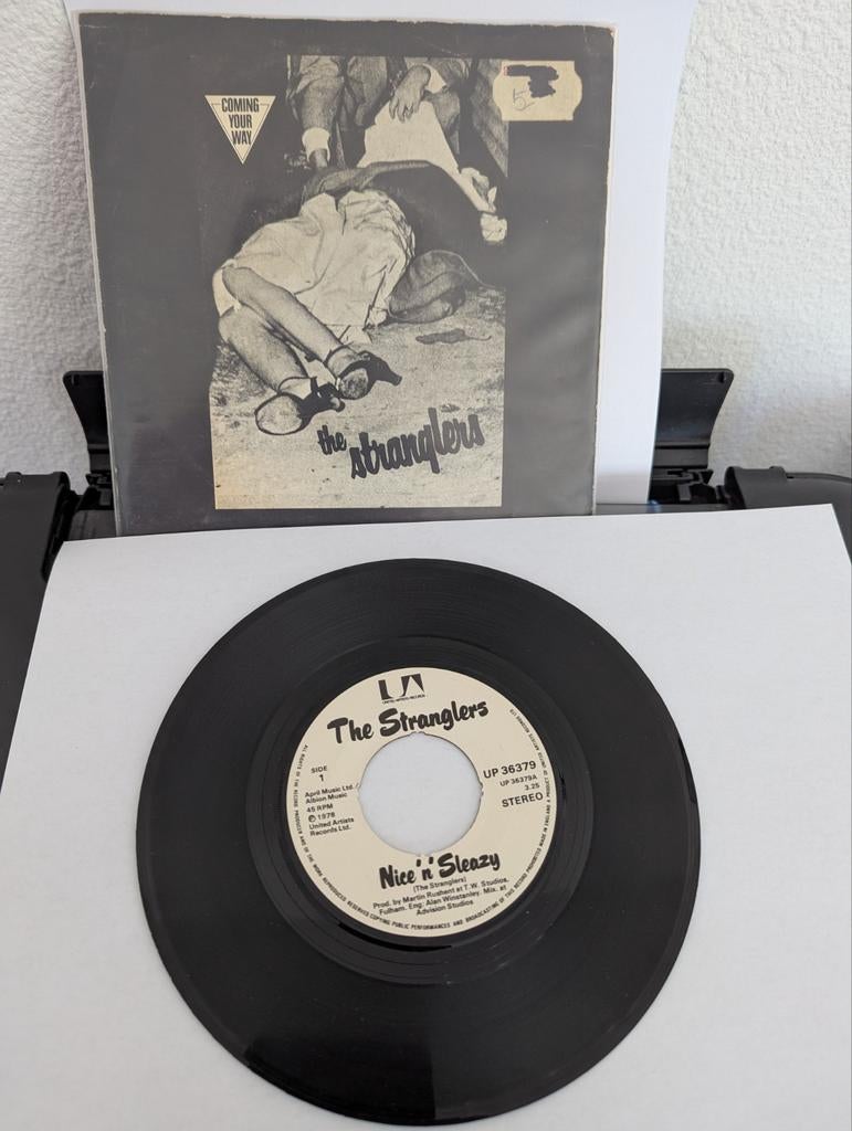 The Stranglers - Nice n Sleazy ( vinyl single), Cd's en Dvd's, Vinyl Singles, Ophalen of Verzenden, Gebruikt, Pop, Single