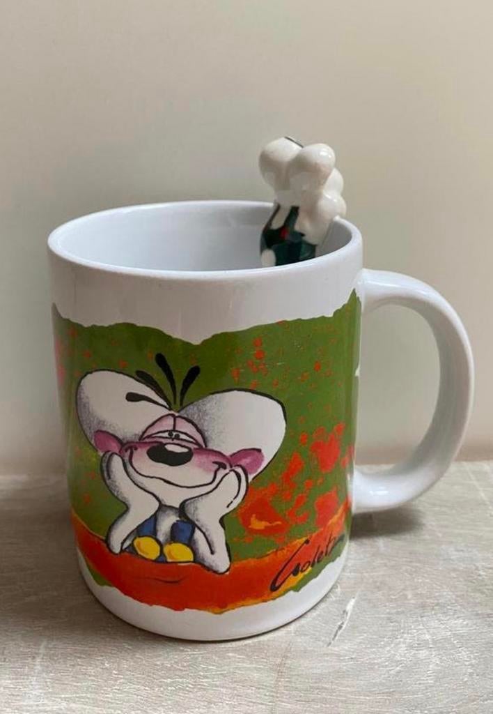 Mooie Retro Diddl Anti Stress Beker 1990s, Verzamelen, Diddl, Ophalen of Verzenden, Zo goed als nieuw