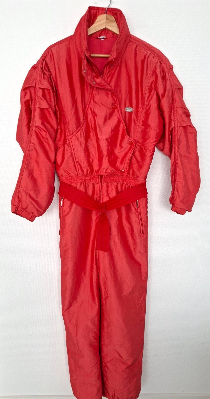 vintage skipak 36 retro fout après-ski carnaval klunen, Overige merken, 160 tot 180 cm, Ophalen of Verzenden, Zo goed als nieuw