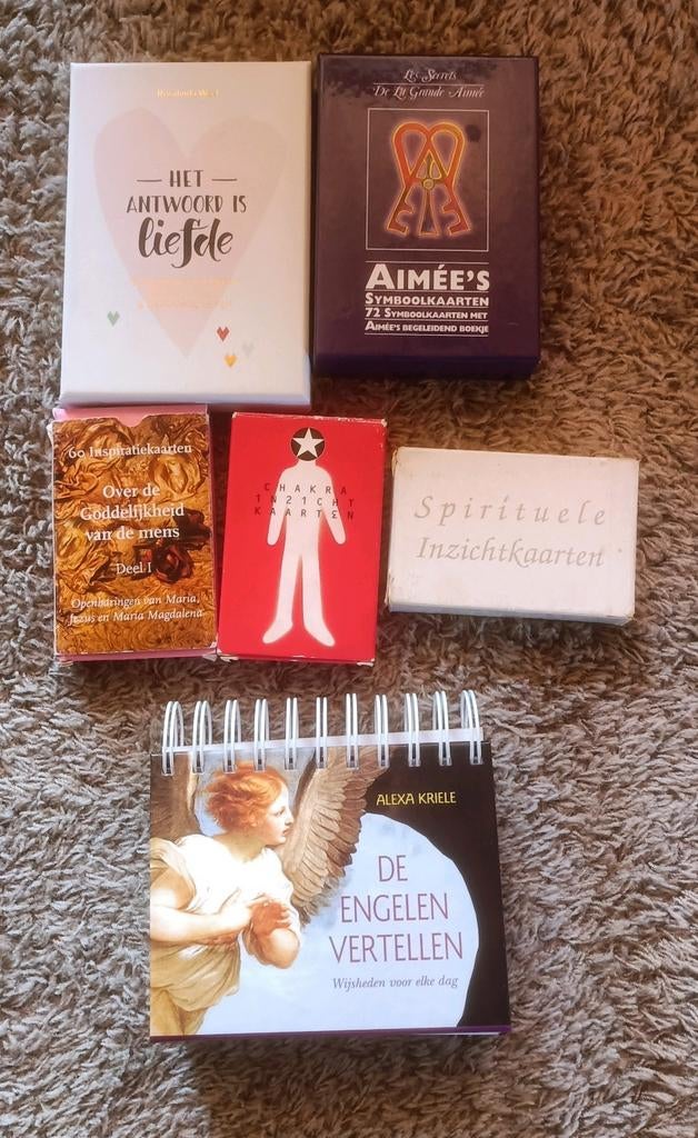 Engelen chakra goddelijkheid liefde Aimée ,s kaarten kalende, Boeken, Ophalen of Verzenden, Gelezen, Spiritualiteit algemeen, Overige typen