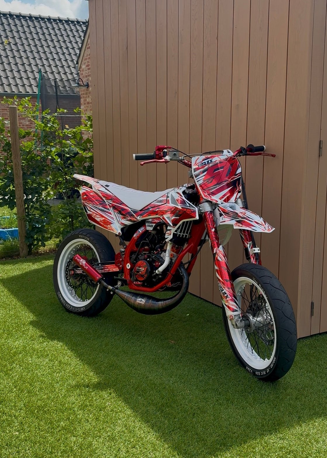 Beta rr50 track 95cc stage2, Ophalen, Zo goed als nieuw, Maximaal 45 km/u