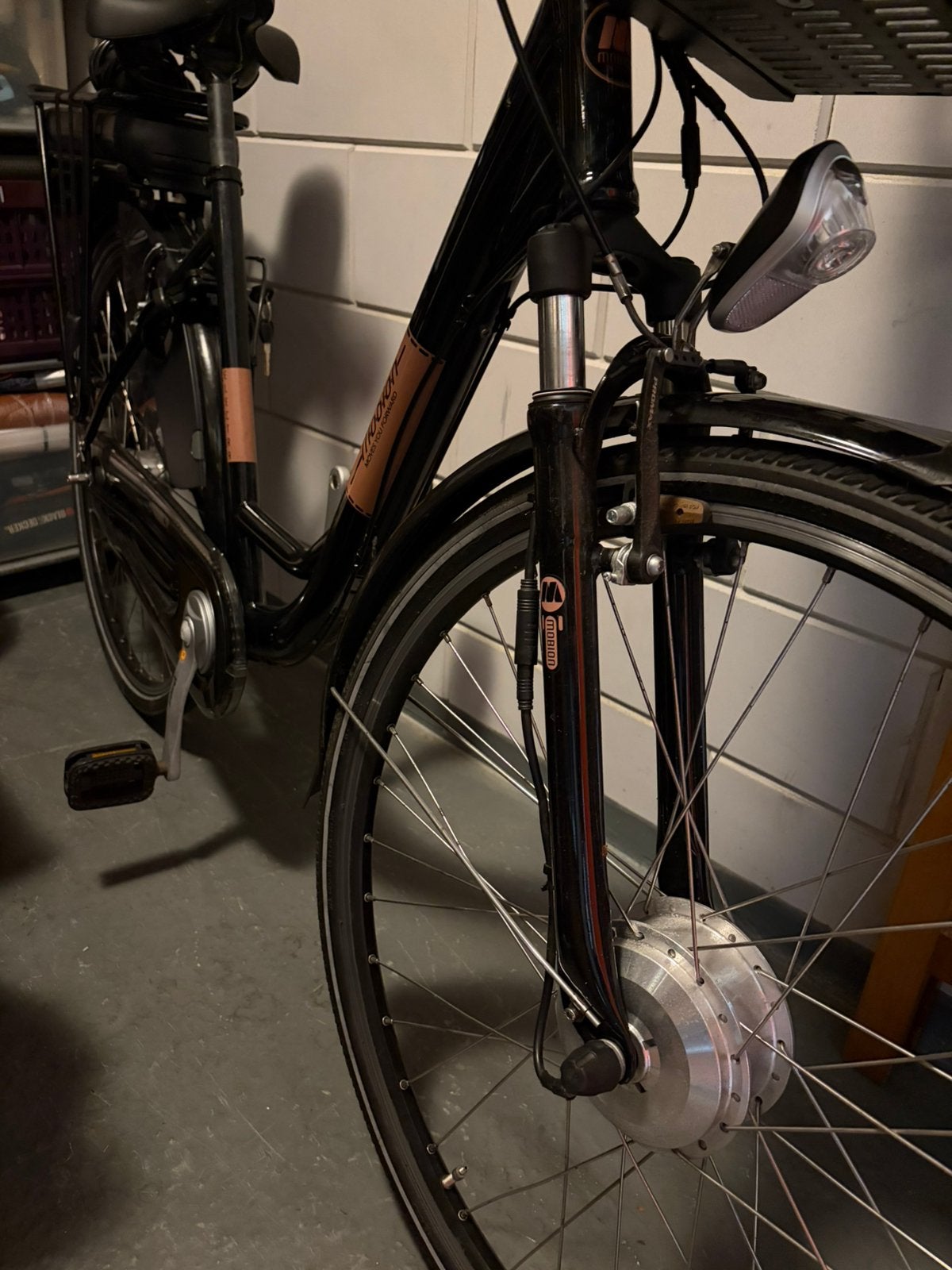 Elektronische Damesfiets - Mobion, Fietsen en Brommers, Elektrische fietsen, Zo goed als nieuw, 51 tot 55 cm, 50 km per accu of meer