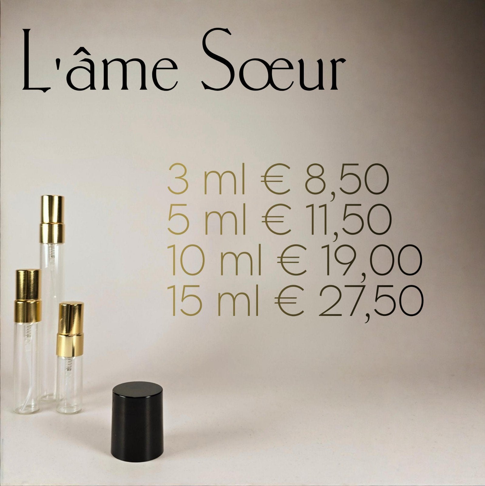 Decant Sample · Divine · L'âme Soeur · EDP

L’Âme Sœur wordt, Verzenden, Nieuw