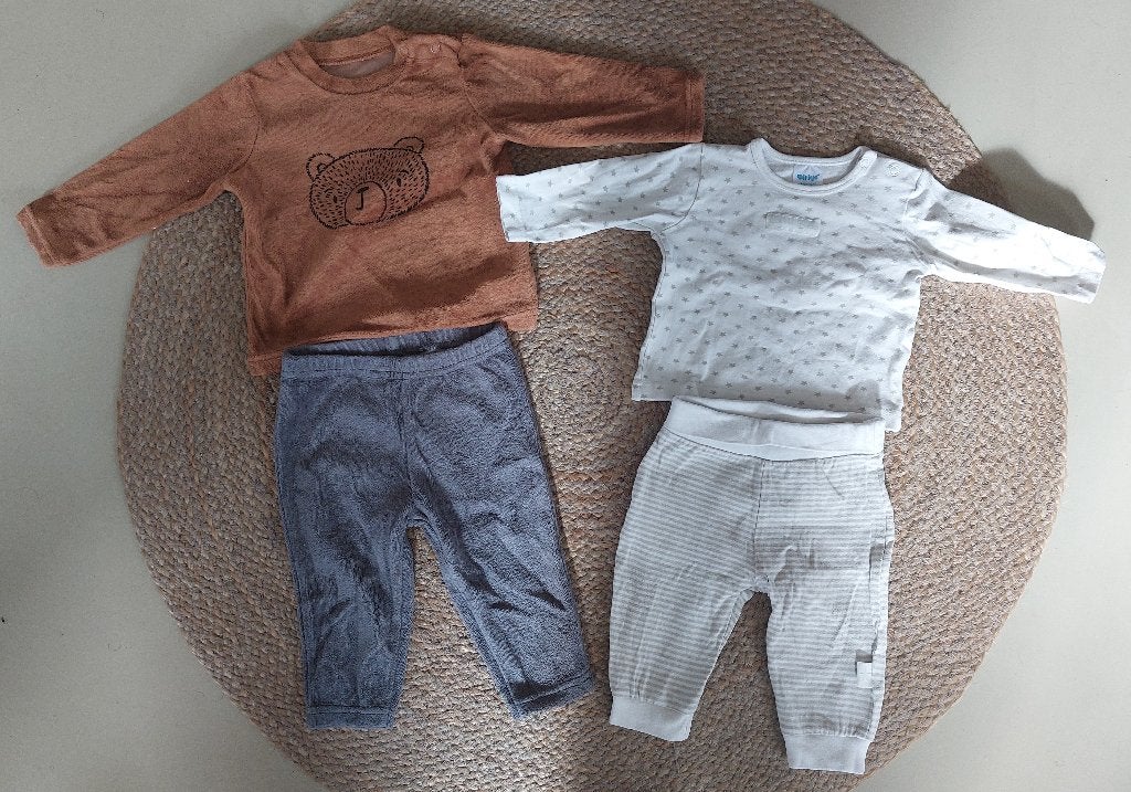 Set van 7 pyjama's - maat 62-68, Ophalen of Verzenden, Gebruikt, Jongetje, Nacht- of Onderkleding