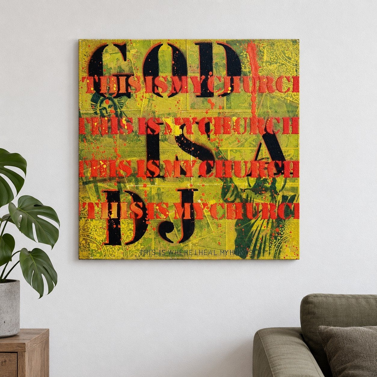 GOD IS A DJ, Ophalen of Verzenden