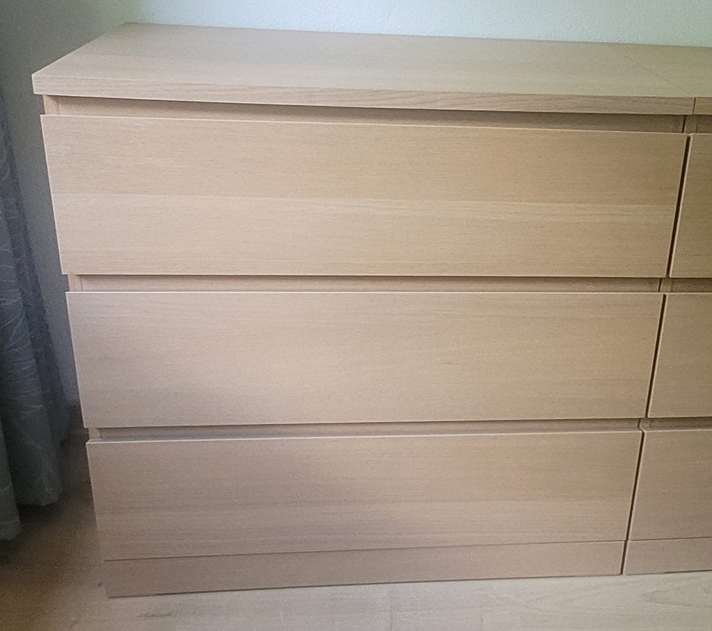 Ikea Malm ladekast, Huis en Inrichting, Ophalen, Gebruikt, 50 tot 100 cm, 3 of 4 laden
