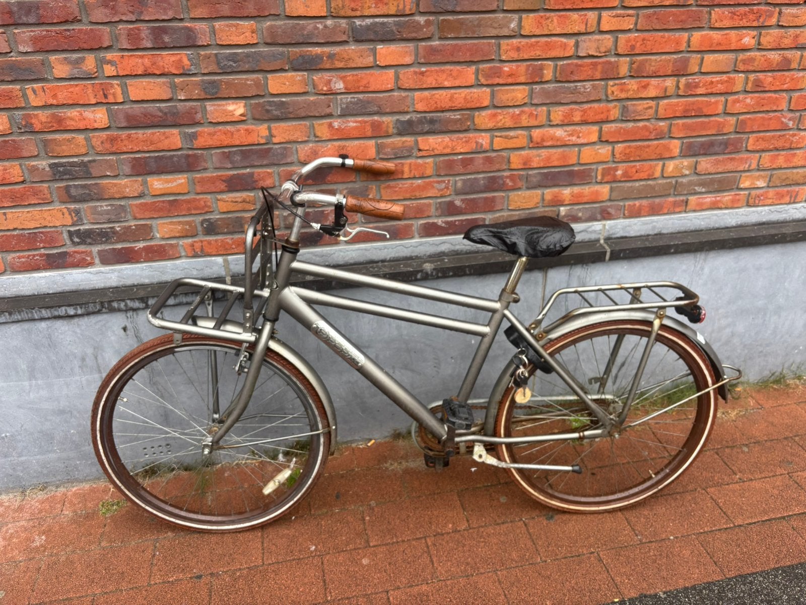 Popal. Jongensfiets  26 inch banden Pedalremmen, Ophalen, Gebruikt