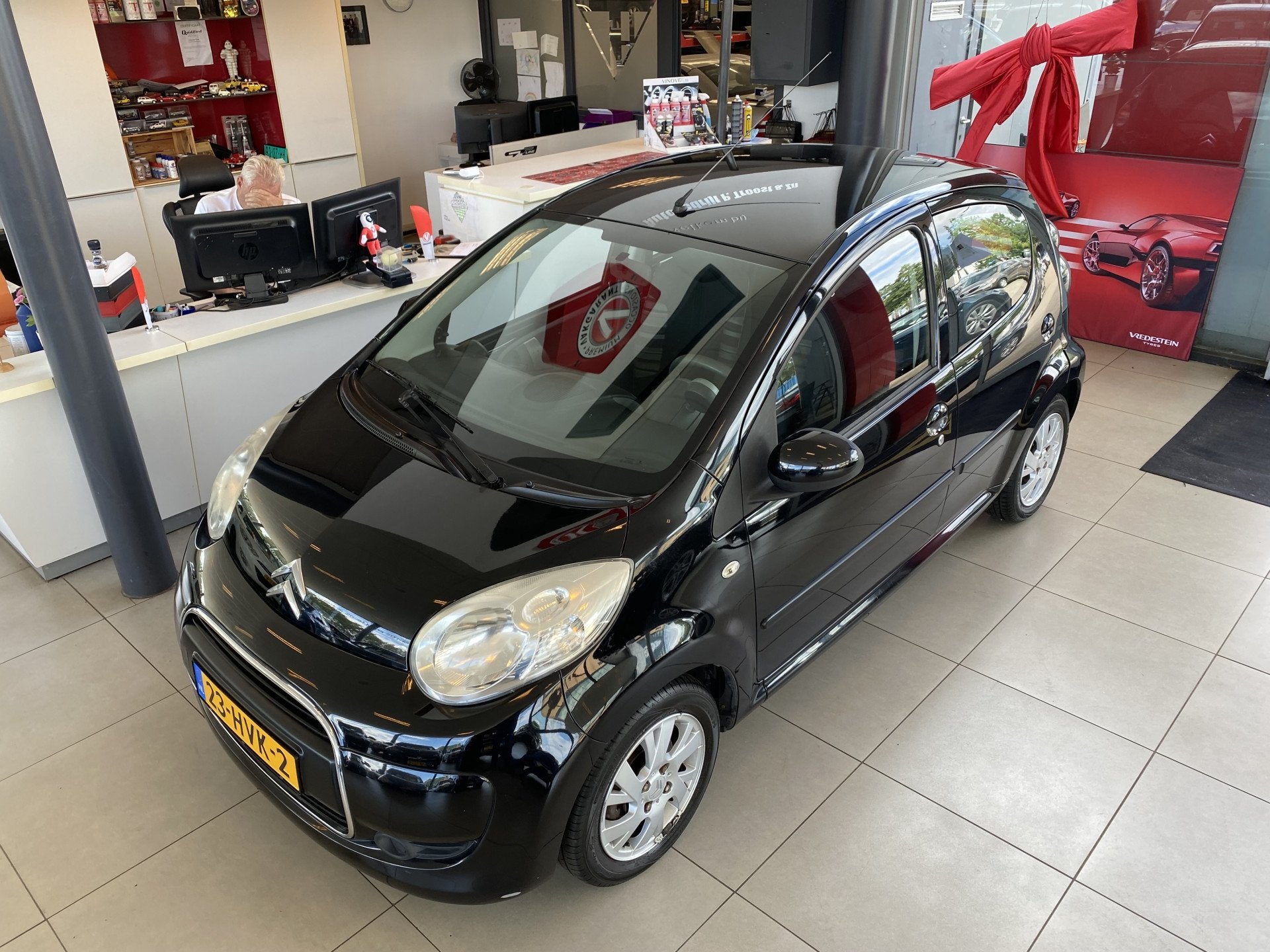 Citroën C1 1.0-12V Ambiance,Airco,Elektrischpakket,,Stuurbe, Auto's, Voorwielaandrijving, Stof, 4 stoelen, C1