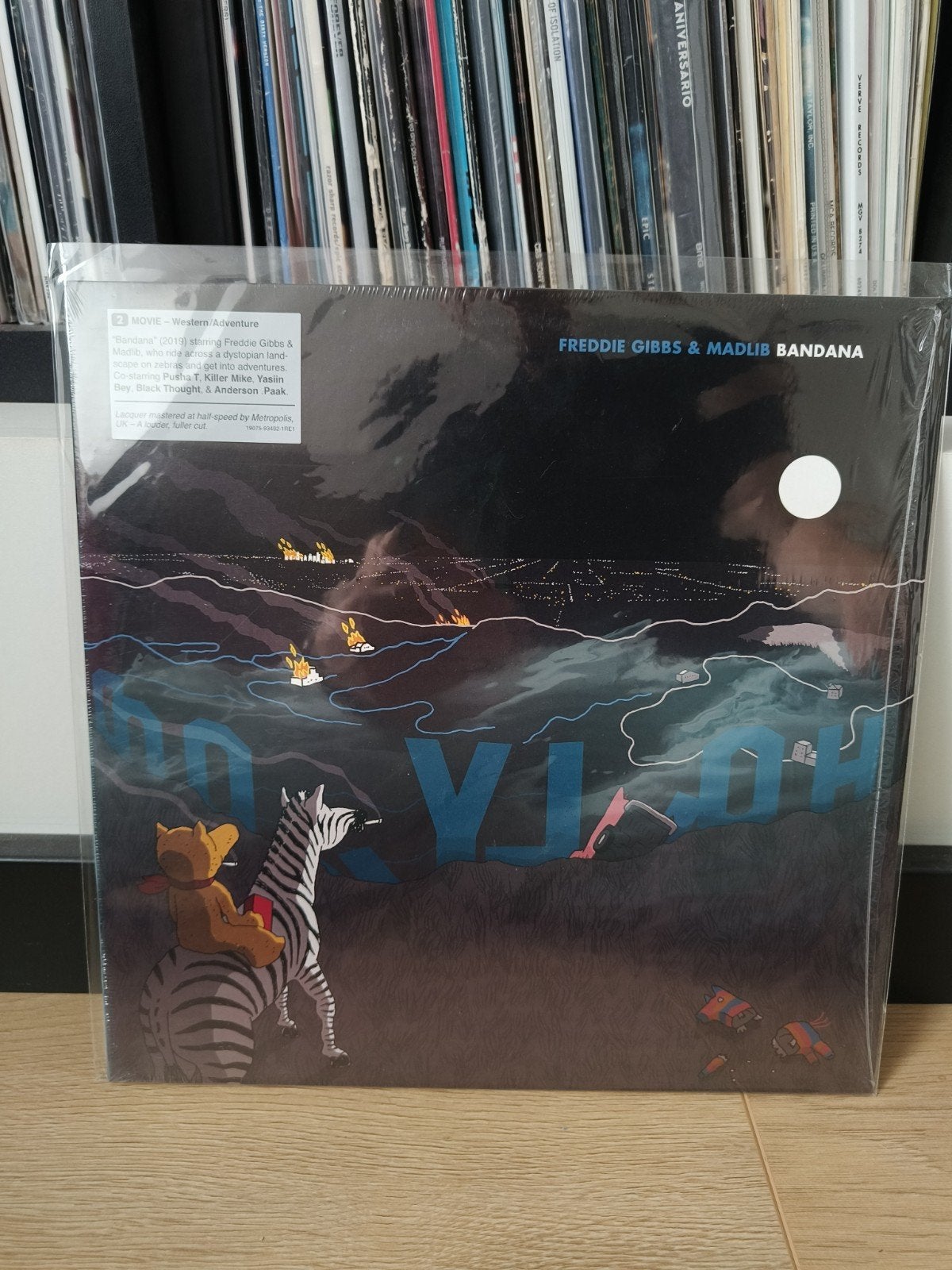 Freddie gibbs & madlib bandana vinyl, Cd's en Dvd's, Vinyl | Hiphop en Rap, Ophalen of Verzenden